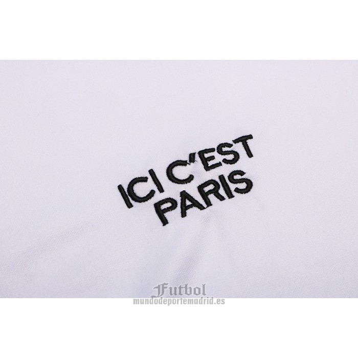 Chandal del Paris Saint-Germain Manga Corta 2020-2021 Blanco